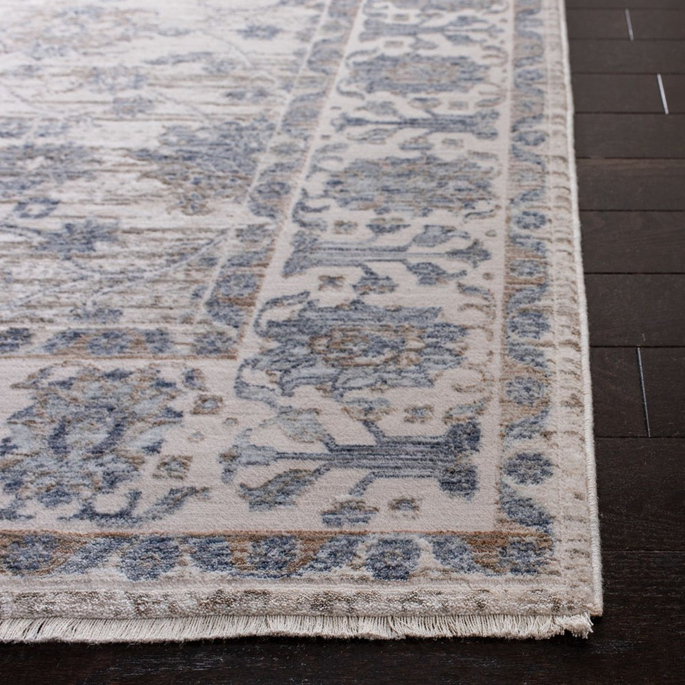 Safavieh Moon Dust 645 Power Loomed Traditional Rug Ivory / Blue MND645A-8