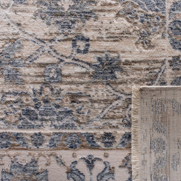 Safavieh Moon Dust 645 MND645 Power Loomed  Rug Ivory / Blue MND645A-28