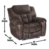 Steve Silver Apollo P/P Recliner Espresso AP70039RE