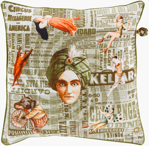 Surya Mind Games 18”L X 18”W Cotton Accent Pillow - Luxurious, Stylish Home Decor For Tranquil Living Spaces Seafoam Cotton Mng002-2020d