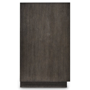Bernhardt Bernhardt Geneve Oak and Cast Aluminum Buffet with Push Open Doors for Dining Rooms 392134