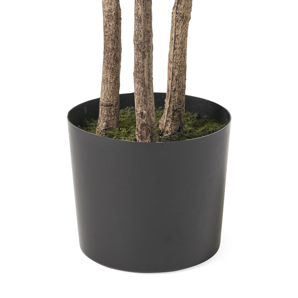 English Elm 180cm Artificial Fiddle Leaf Fig Tree 72 Leaves Faux Botanical Indoor Decor 70522.00