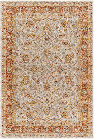 Livabliss Mona Lisa Traditional Polyester Area Rug for Large Living and Dining Rooms Turkey Light Sage, Tan 9' x 12'2" MNI2307-9122