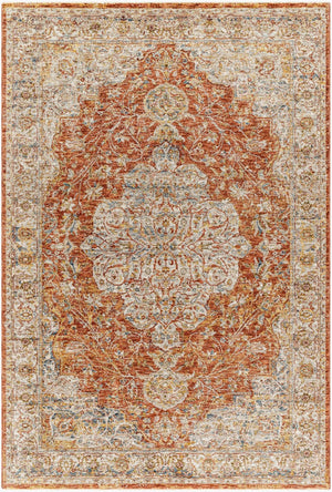 Livabliss Mona Lisa Traditional Medallion Polyester Area Rug with Fringe for Large Rooms Light Sage, Rus 10' x 13'11" MNI2309-1014