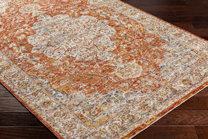 Livabliss Mona Lisa Traditional Medallion Polyester Area Rug with Fringe for Large Rooms Light Sage, Rus 10' x 13'11" MNI2309-1014