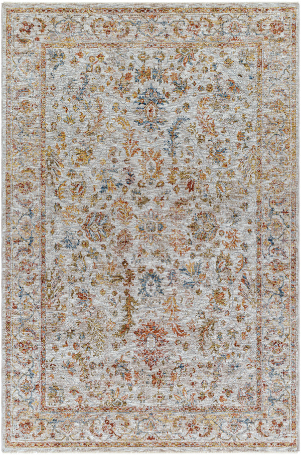 Mona Lisa MNI-2311 9' x 12'2" Machine Woven Rug MNI2311-9122  Light Sage, Tan, Mustard, Olive, Sage, Rust Surya