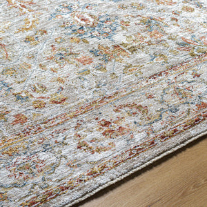 Mona Lisa MNI-2311 9' x 12'2" Machine Woven Rug MNI2311-9122  Light Sage, Tan, Mustard, Olive, Sage, Rust Surya