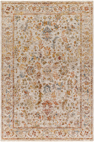 Mona Lisa MNI-2312 9' x 12'2" Machine Woven Rug MNI2312-9122  Light Sage, Tan, Mustard, Olive, Sage, Rust Surya