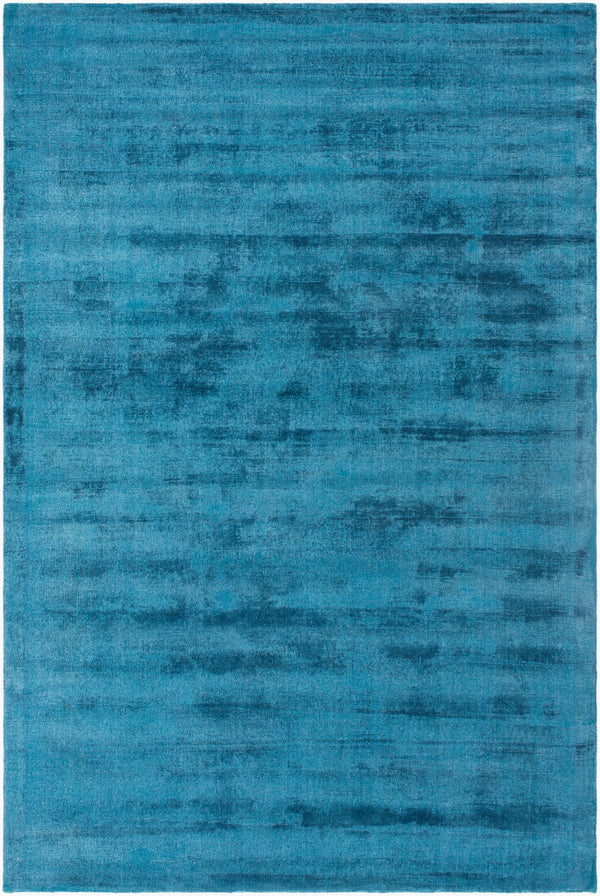 Surya Moreno Handmade 10' X 14' Rug - Elegant, Versatile Design For Any Room, Easy Care & Low Pile Style Azure Viscose Mnr2300-23