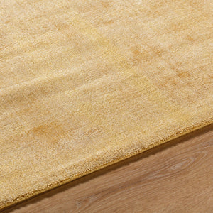 Surya Moreno Handmade 10' X 14' Rug - Elegant, Versatile Design For Any Room, Easy Care & Low Pile Style Goldenrod Viscose Mnr2303-69