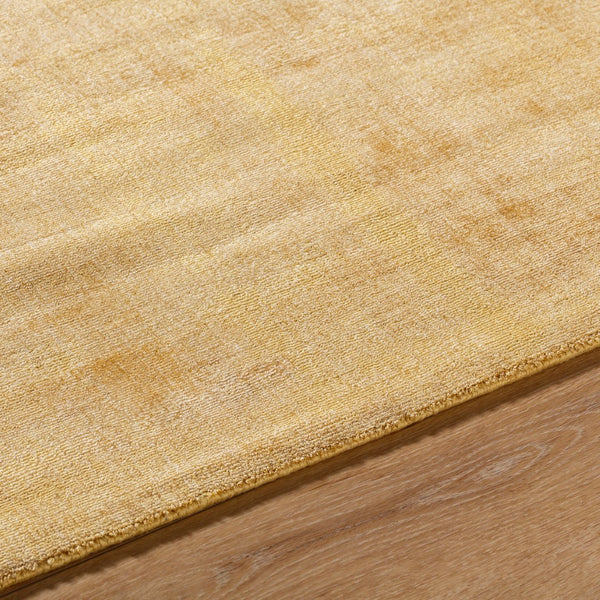 Surya Moreno Handmade 10' X 14' Rug - Elegant, Versatile Design For Any Room, Easy Care & Low Pile Style Goldenrod Viscose Mnr2303-69