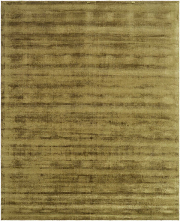 Surya Moreno Handmade 10' X 14' Rug - Elegant, Versatile Design For Any Room, Easy Care & Low Pile Style Olive Viscose Mnr2306-810