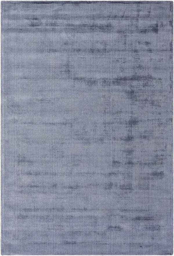 Surya Moreno Handmade 10' X 14' Rug - Elegant, Versatile Design For Any Room, Easy Care & Low Pile Style Slate Gray Viscose Mnr2307-912