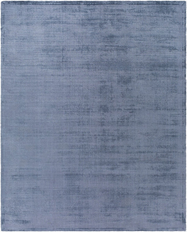 Surya Moreno Handmade 10' X 14' Rug - Elegant, Versatile Design For Any Room, Easy Care & Low Pile Style Slate Gray Viscose Mnr2307-810