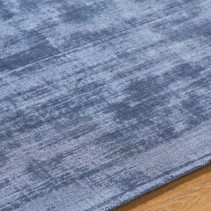 Surya Moreno Handmade 10' X 14' Rug - Elegant, Versatile Design For Any Room, Easy Care & Low Pile Style Slate Gray Viscose Mnr2307-912