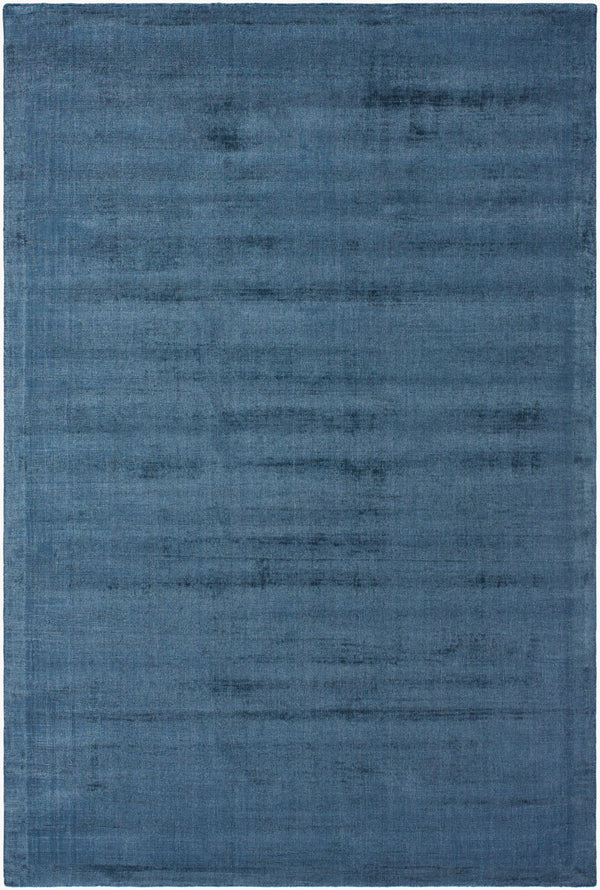 Surya Moreno Handmade 10' X 14' Rug - Elegant, Versatile Design For Any Room, Easy Care & Low Pile Style Indigo Viscose Mnr2308-69