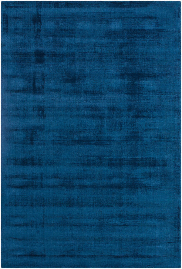 Surya Moreno Handmade 10' X 14' Rug - Elegant, Versatile Design For Any Room, Easy Care & Low Pile Style Navy Blue Viscose Mnr2310-912