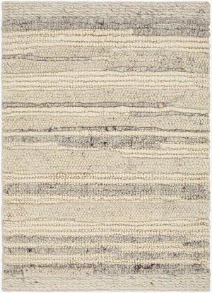 Surya Manisa Handwoven 2' X 3' New Zealand Wool Area Rug - Unique High/Low Texture, Durable & Stylish Decor Gray Nz Wool Mns2300-23