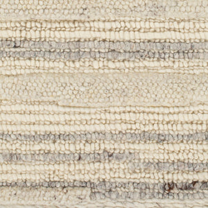 Surya Manisa Handwoven 2' X 3' New Zealand Wool Area Rug - Unique High/Low Texture, Durable & Stylish Decor Gray Nz Wool Mns2300-23