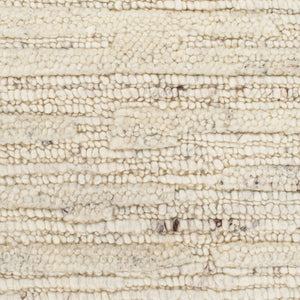 Surya Manisa Handwoven 2' X 3' New Zealand Wool Area Rug - Unique High/Low Texture, Durable & Stylish Decor Cream Nz Wool Mns2301-23