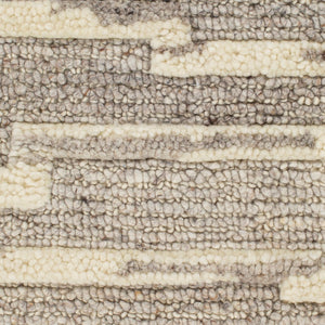 Surya Manisa Handwoven 2' X 3' New Zealand Wool Area Rug - Unique High/Low Texture, Durable & Stylish Decor Medium Gray Nz Wool Mns2303-23