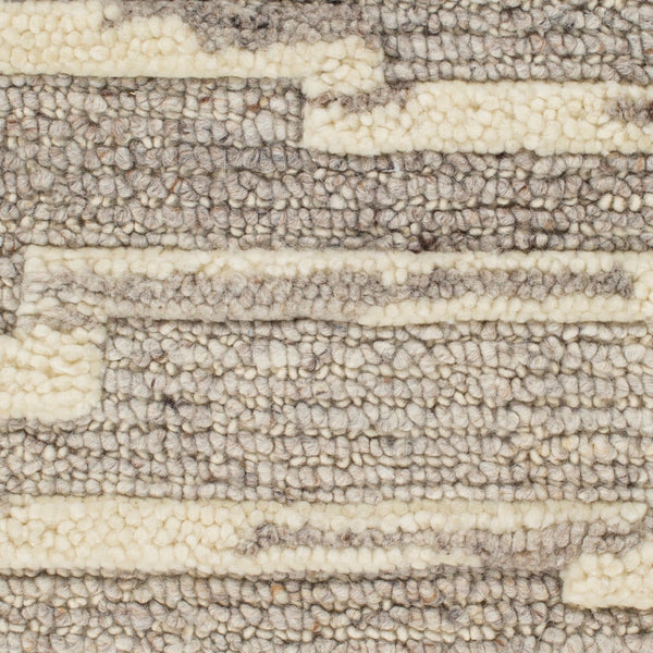Surya Manisa Handwoven 2' X 3' New Zealand Wool Area Rug - Unique High/Low Texture, Durable & Stylish Decor Medium Gray Nz Wool Mns2303-23