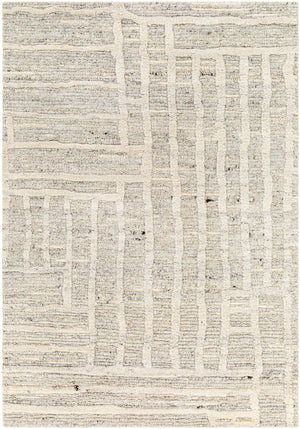 Manisa MNS-2304 9' x 12' Handmade Rug MNS2304-912  Gray, Light Slate, Charcoal, Brown, Cream, Oatmeal Surya