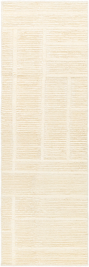 Manisa MNS-2305 2'6" x 8' Runner Handmade Rug MNS2305-268  Gray, Light Slate Surya