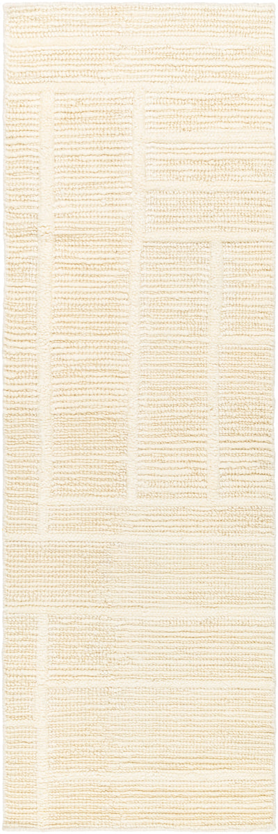 Manisa MNS-2305 2'6" x 8' Runner Handmade Rug MNS2305-268  Gray, Light Slate Surya