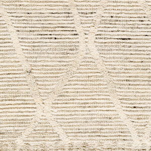 Manisa MNS-2307 9' x 12' Handmade Rug MNS2307-912  Cream, Black Surya