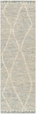 Manisa MNS-2308 2'6" x 8' Runner Handmade Rug MNS2308-268  Seafoam, Cream, Blue Surya