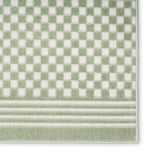 Nourison Casual CSU02 Machine Made Loom-woven Narrow Border Indoor Only Modern  Rug Green, Green 100% Polypropylene 99446983657