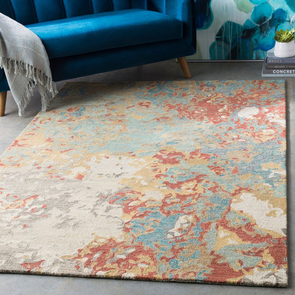 Surya Modern Nouveau Hand Tufted Wool Accent Rug Artisan Crafted for Entryway Decor MNV1000-23