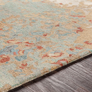 Surya Modern Nouveau Hand Tufted Wool Accent Rug Artisan Crafted for Entryway Decor MNV1000-23
