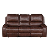 Keily Brown Manual Sofa