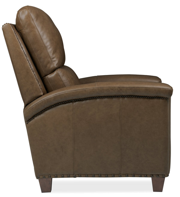 Hooker Furniture Julian Zero Gravity Power Recliner Top-grain Leather Bustle Back Formal Lounge Chair SS831-PHZ1-088
