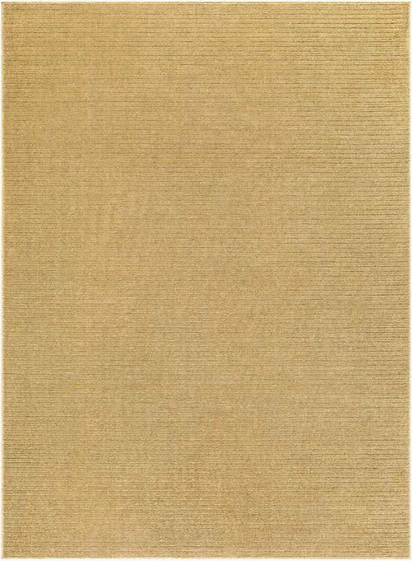 Livabliss Maribor Minimalist Polyester Area Rug for Living Rooms and Home Offices Amber 5'3" x 7' MOB2305-537