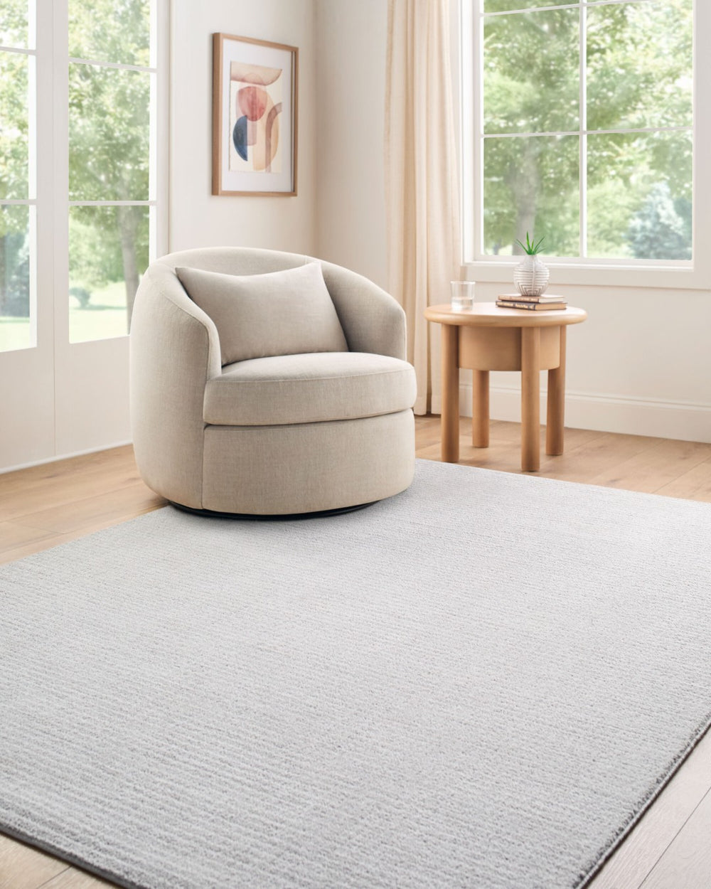 Livabliss Maribor Geometric Polyester Area Rug Machine Woven in Turkey for Modern Living Spaces Charcoal 9'2" x 12' MOB2307-9212