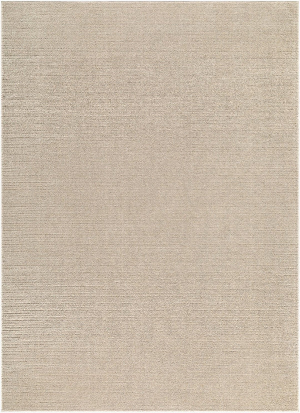Livabliss Maribor Minimalist Polyester Area Rug Woven in Turkey for Modern Living Spaces Tan 6'7" x 9' MOB2309-679