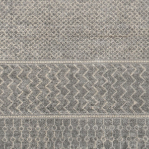 Livabliss Monaco Moc-2304 Global Geometric Polypropylene Accent Rug for Entryway or Bedroom Silver Gray, Gr 7'10" x 10'2" MOC2304-710103