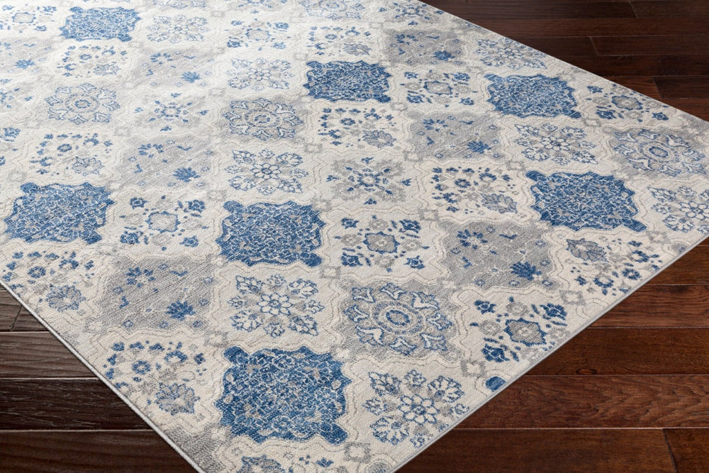 Livabliss Monaco Global Pattern Polypropylene Accent Rug for Entryways and Bathroom Spaces MOC2309-23