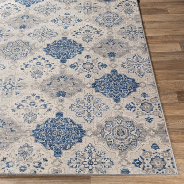 Livabliss Monaco Global Pattern Polypropylene Accent Rug for Entryways and Bathroom Spaces MOC2309-23