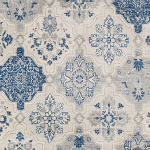 Livabliss Monaco Global Pattern Polypropylene Accent Rug for Entryways and Bathroom Spaces MOC2309-23
