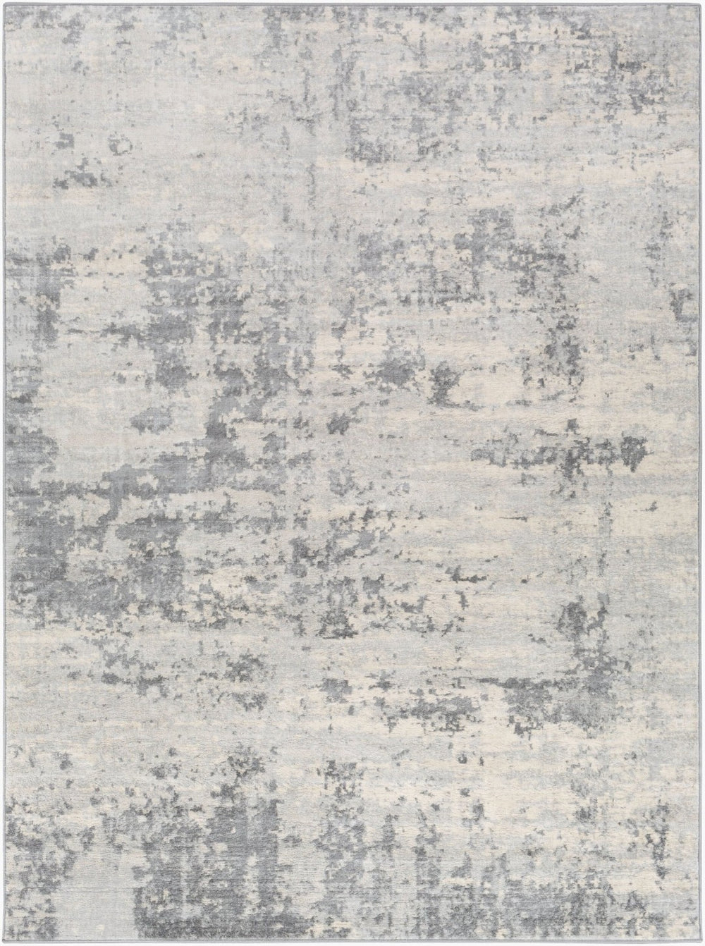 Livabliss Monaco Polypropylene Area Rug Turkish Woven Minimalist Accent for Entryways Bedrooms Silver Gray, Gr 8'10" x 12'4" MOC2311-810123