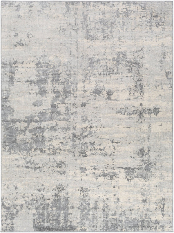 Livabliss Monaco Polypropylene Area Rug Turkish Woven Minimalist Accent for Entryways Bedrooms Silver Gray, Gr 8'10" x 12'4" MOC2311-810123