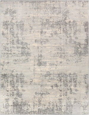 Livabliss Monaco Polypropylene Area Rug Turkish Woven Minimalist Accent for Entryways Bedrooms Silver Gray, Gr 7'10" x 10'2" MOC2311-710103
