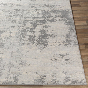Livabliss Monaco Polypropylene Area Rug Turkish Woven Minimalist Accent for Entryways Bedrooms Silver Gray, Gr 8'10" x 12'4" MOC2311-810123