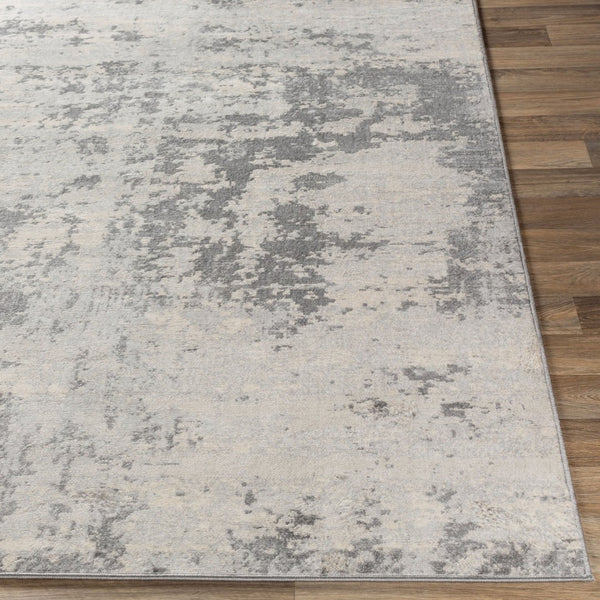 Livabliss Monaco Polypropylene Area Rug Turkish Woven Minimalist Accent for Entryways Bedrooms Silver Gray, Gr 8'10" x 12'4" MOC2311-810123