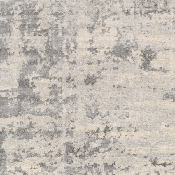 Livabliss Monaco Polypropylene Area Rug Turkish Woven Minimalist Accent for Entryways Bedrooms Silver Gray, Gr 8'10" x 12'4" MOC2311-810123