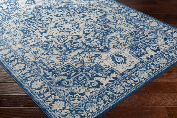 Livabliss Monaco Medallion Area Rug Machine Woven Polypropylene for Living Room or Hallway MOC2316-43511